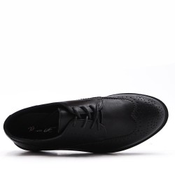 Women's mocassin in faux leather 