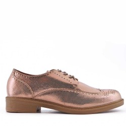 Women's mocassin in faux leather