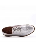 Women's mocassin in faux leather