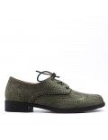 Women's mocassin in faux suede 