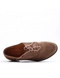 Women's mocassin in faux suede 