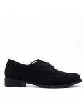 Women's mocassin in faux suede 