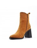 Ankle boot in faux suede