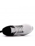 Men's textile lace-up basket