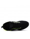 Men's textile lace-up basket