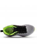 Men's textile lace-up basket