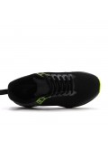 Men's textile lace-up basket