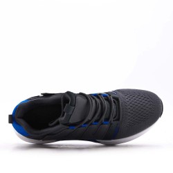 Men's textile lace-up basket