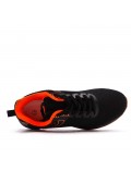 Men's textile lace-up basket