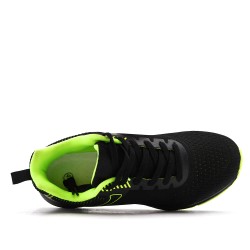 Men's textile lace-up basket