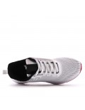 Men's textile lace-up basket