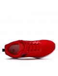 Men's textile lace-up basket