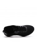 Men's textile lace-up basket