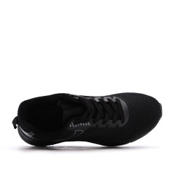 Men's textile lace-up basket