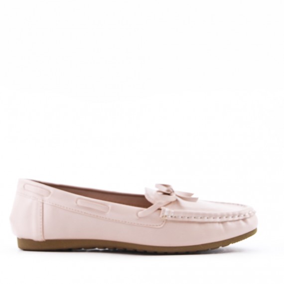 Women's mocassin in faux leather