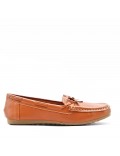 Women's mocassin in faux leather