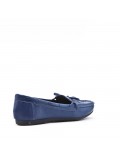 Mocassin en simili cuir pour femme