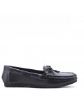 Women's mocassin in faux leather