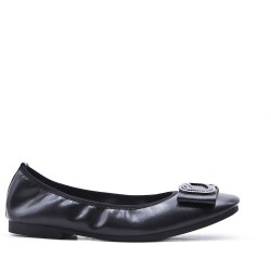 Women's mocassin in faux leather