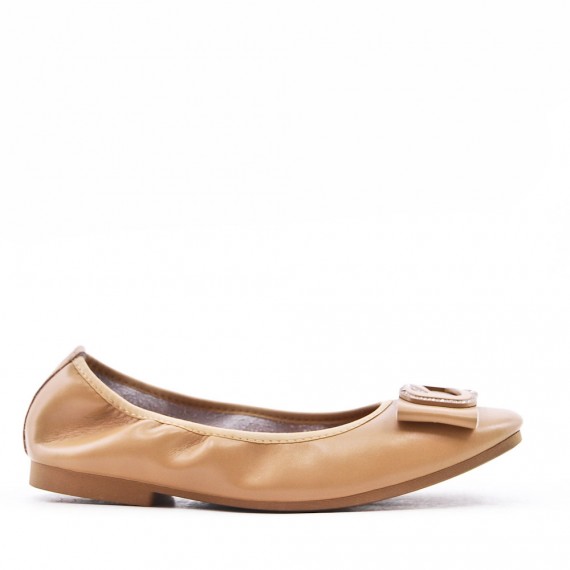 Women's mocassin in faux leather