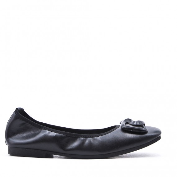 Women's mocassin in faux leather