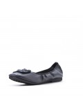 Women's mocassin in faux leather