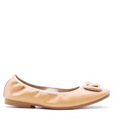 Women's mocassin in faux leather