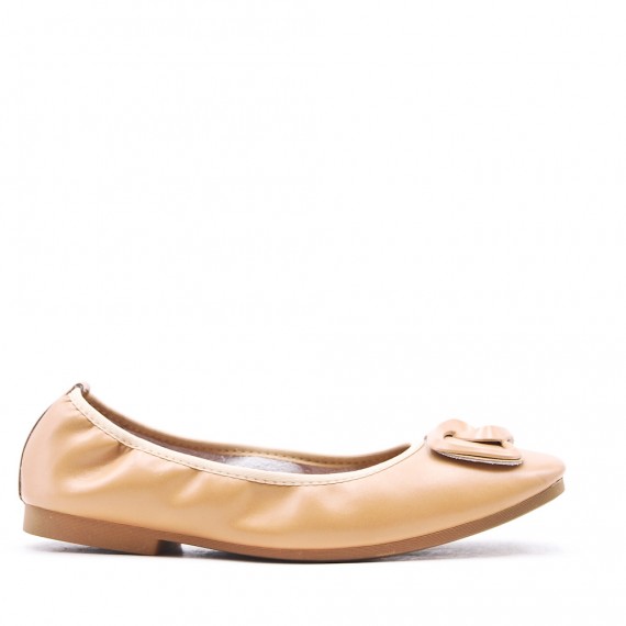 Women's mocassin in faux leather