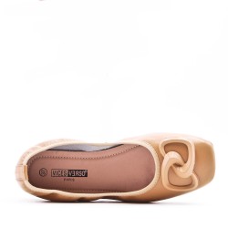 Women's mocassin in faux leather