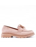 Women's mocassin in faux leather