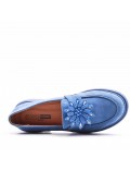 Women's mocassin in faux leather