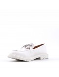 Women's mocassin in faux leather