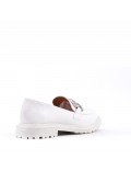 Women's mocassin in faux leather