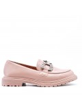 Mocassin en simili cuir pour femme