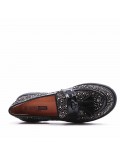 Women's mocassin in faux leather