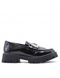 Women's mocassin in faux leather