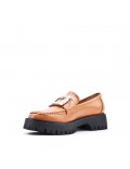 Mocassin en simili cuir pour femme