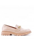 Women's mocassin in faux leather