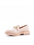 Women's mocassin in faux leather