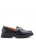 Women's mocassin in faux leather