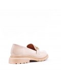 Mocassin en simili cuir pour femme