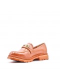 Women's mocassin in faux leather