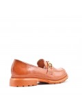 Women's mocassin in faux leather