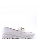 Women's mocassin in faux leather