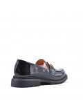 Women's mocassin in faux leather