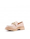 Women's mocassin in faux leather