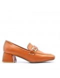 Mocassin en simili cuir pour femme