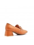 Mocassin en simili cuir pour femme