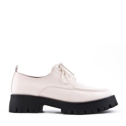 Women's mocassin in faux leather