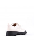 Mocassin en simili cuir pour femme